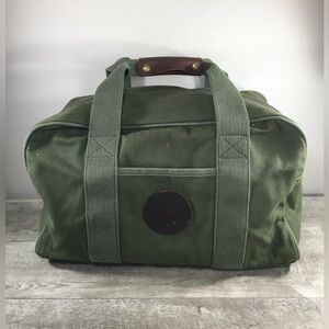Duluth Pack Safari Travel Green Canvas Duffle Bag Duffel Everyday Gym Weekender